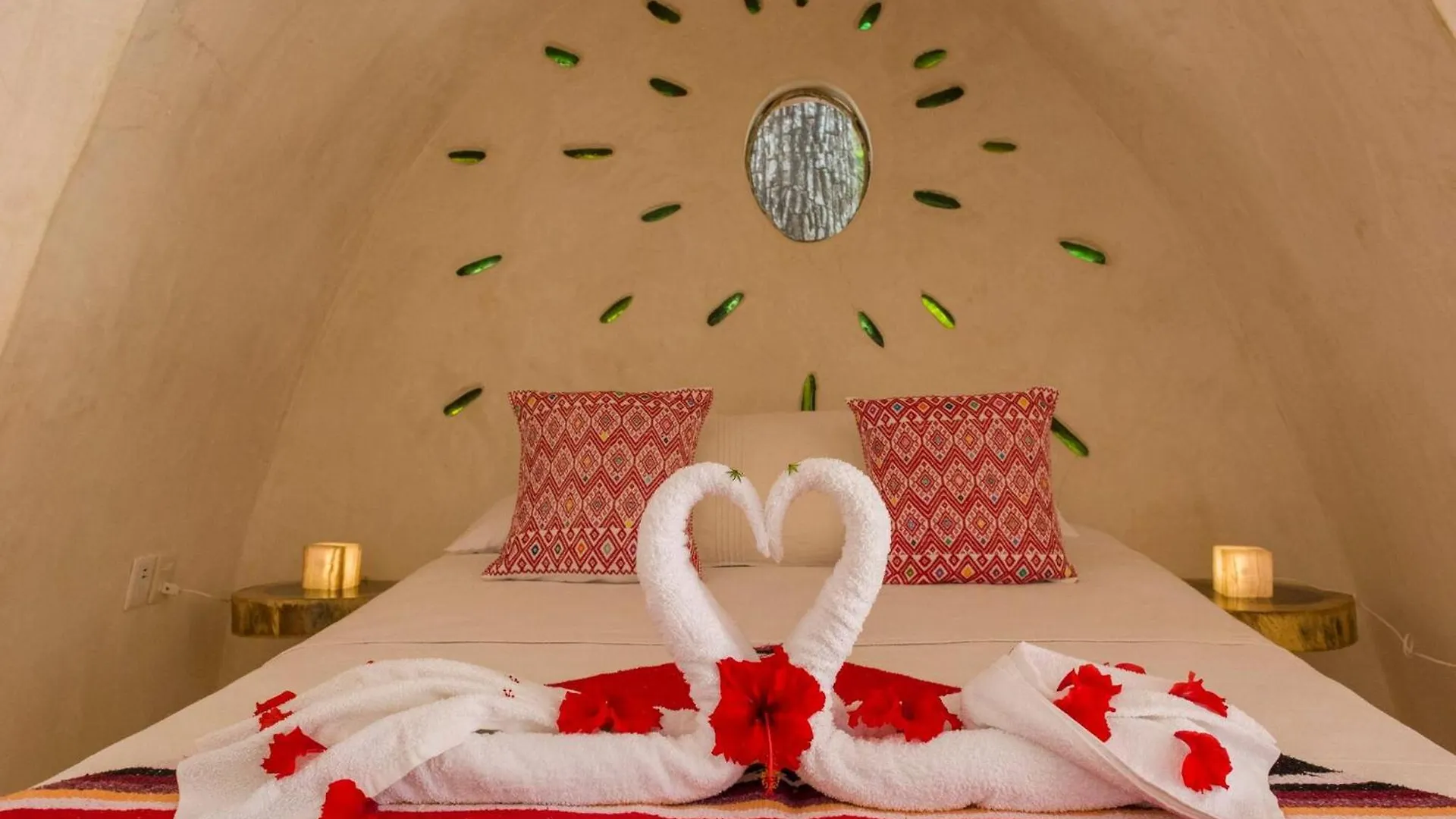 Room In Lodge - Ecolush Couple Mayan Dome Cenote Bikes Tulum