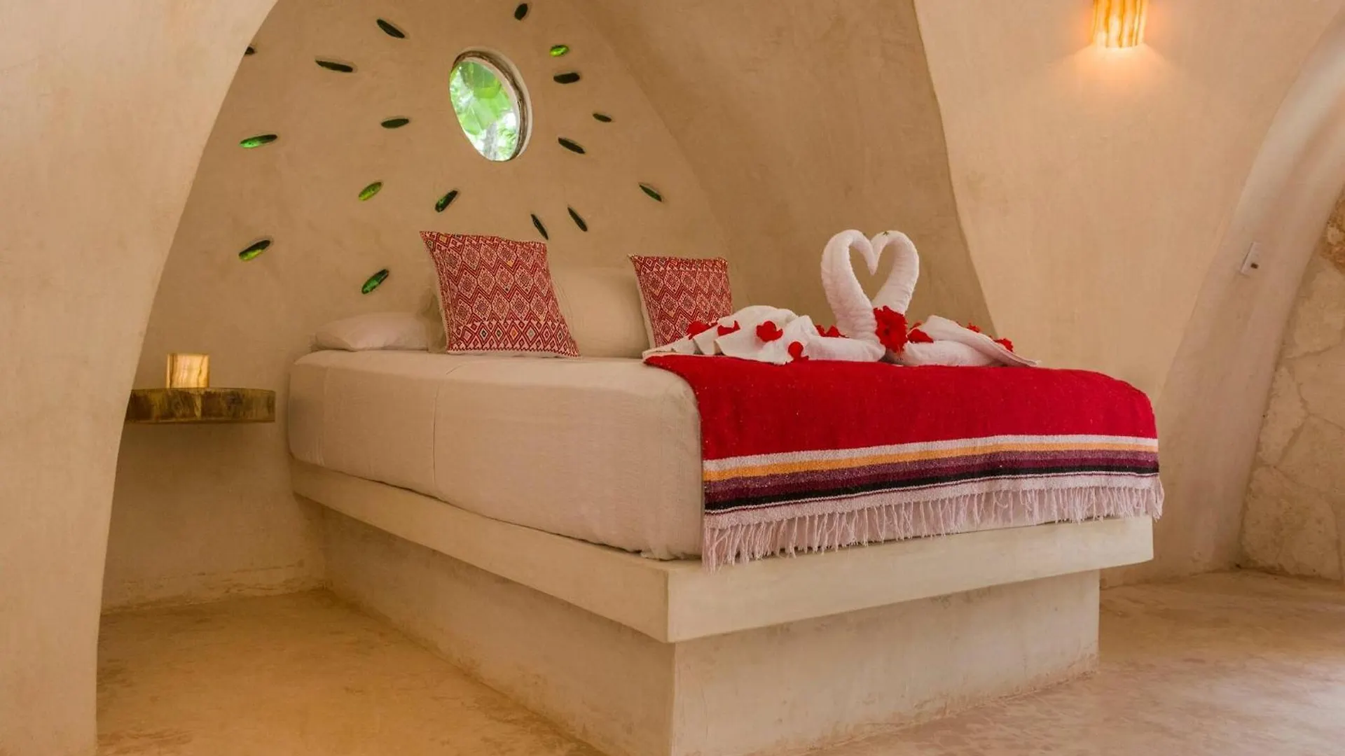Room In Lodge - Ecolush Couple Mayan Dome Cenote Bikes Tulum
