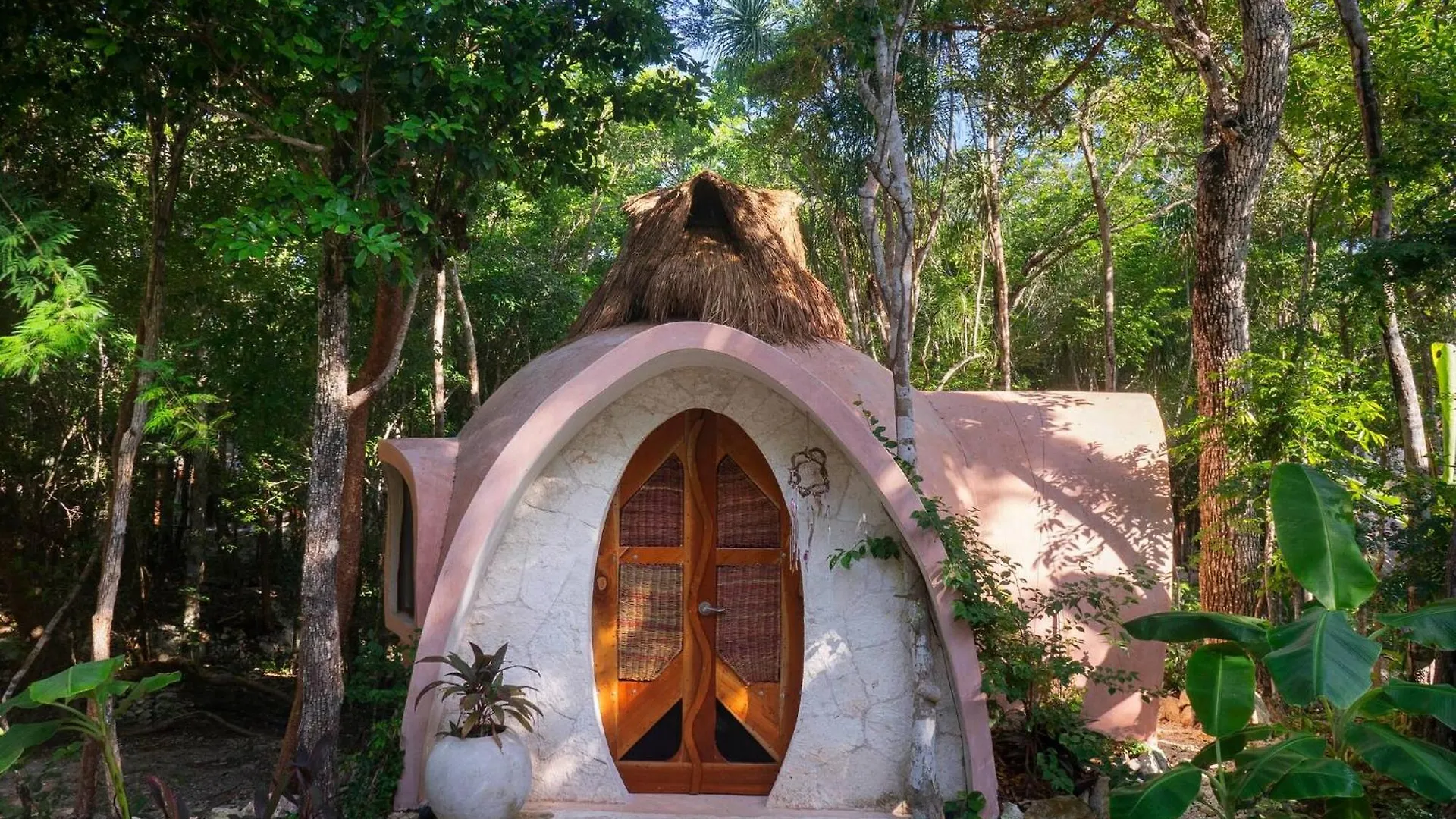 Room In Lodge - Ecolush Couple Mayan Dome Cenote Bikes Tulum