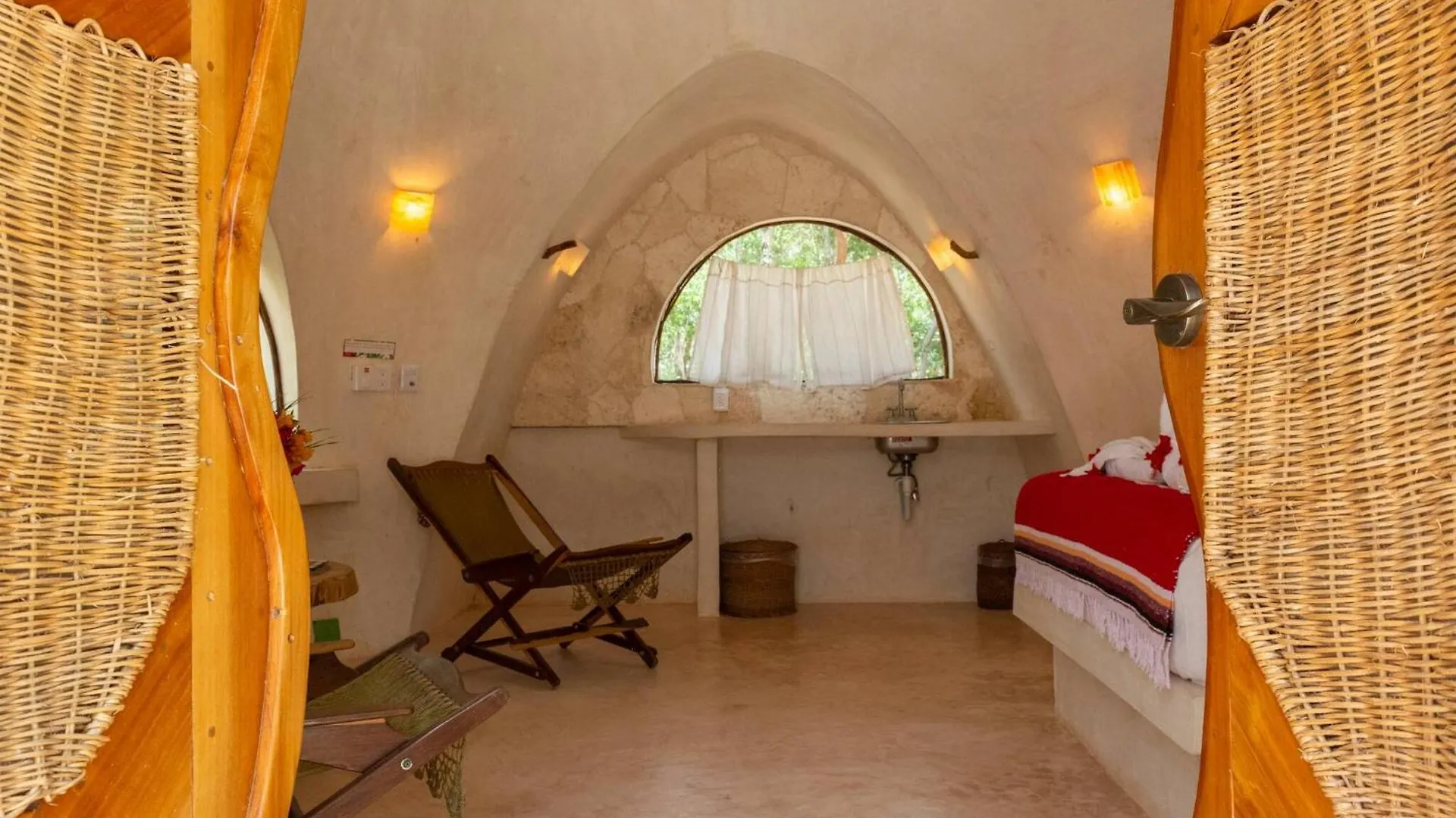 Room In Lodge - Ecolush Couple Mayan Dome Cenote Bikes Tulum